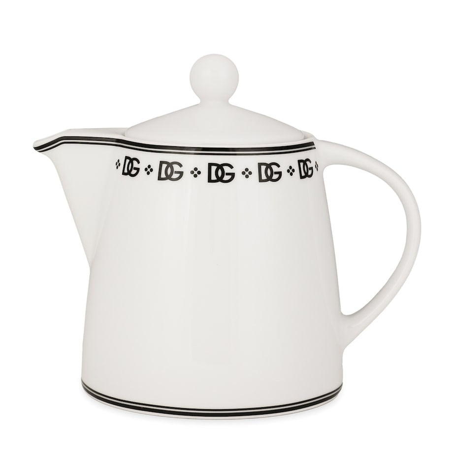 Porcelain DG Logo Teapot