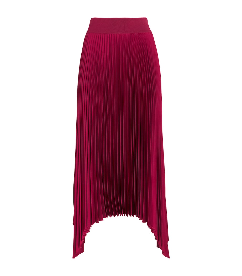Joseph Ade Knit Weave Plissé Skirt