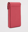 Pink Leather Envelope Phone Case