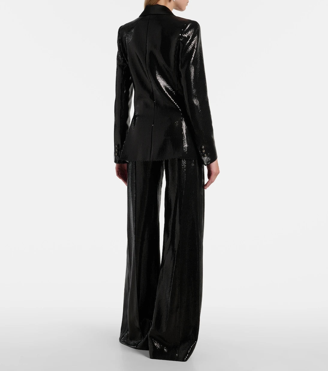 Elie Saab - Sequined satin blazer