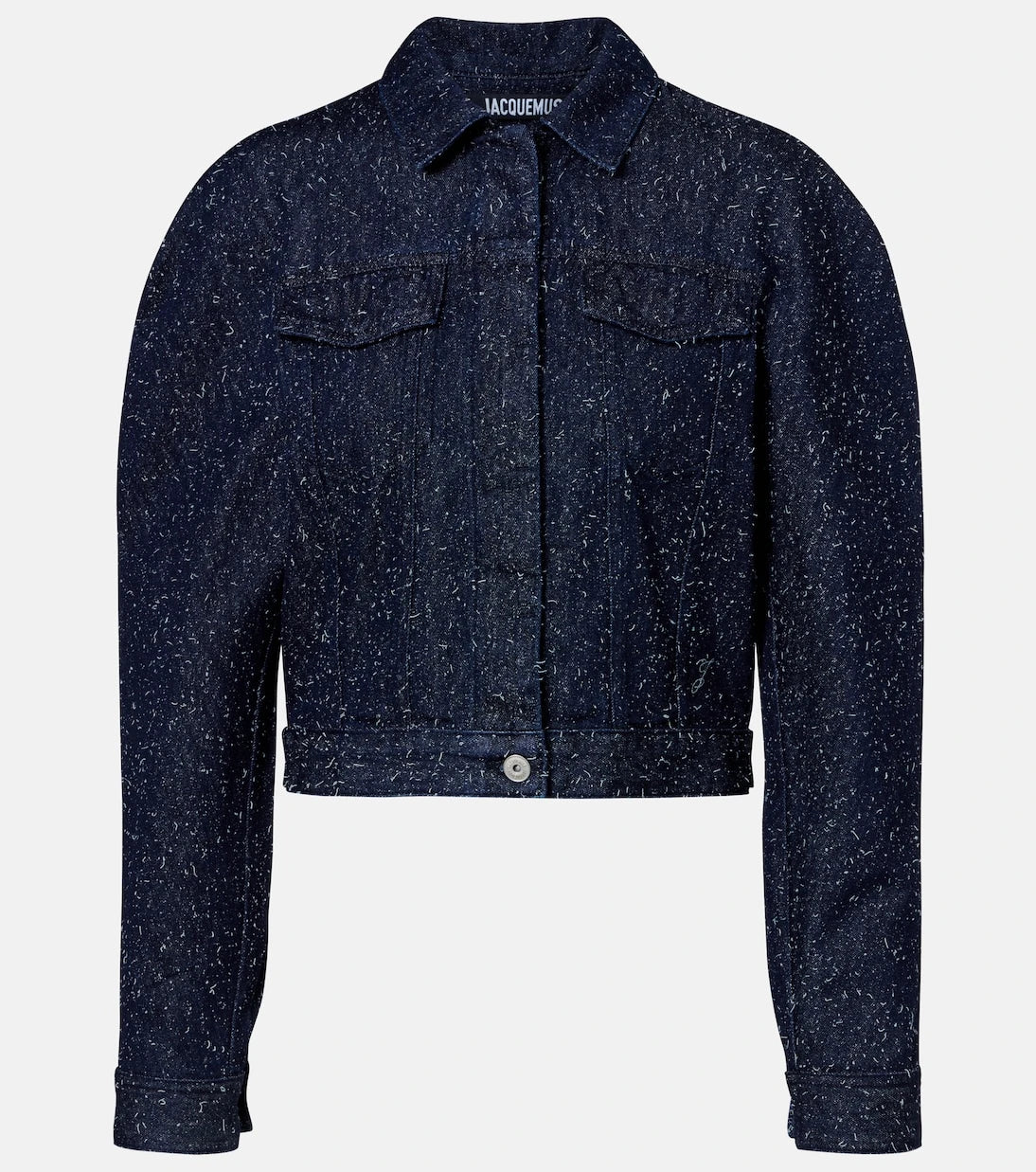 Jacquemus - Ovalo de-Nîmes embroidered denim jacket