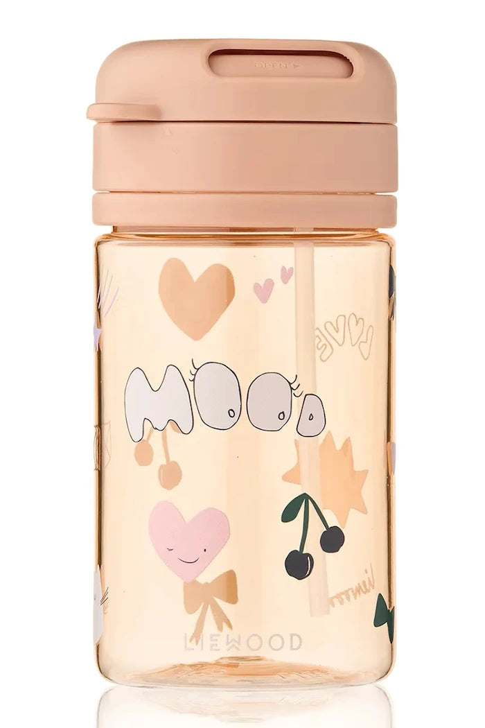 Liewood Çocuklar İçin Su Şişesi Pavia Tritan Straw Cup 500 ml
