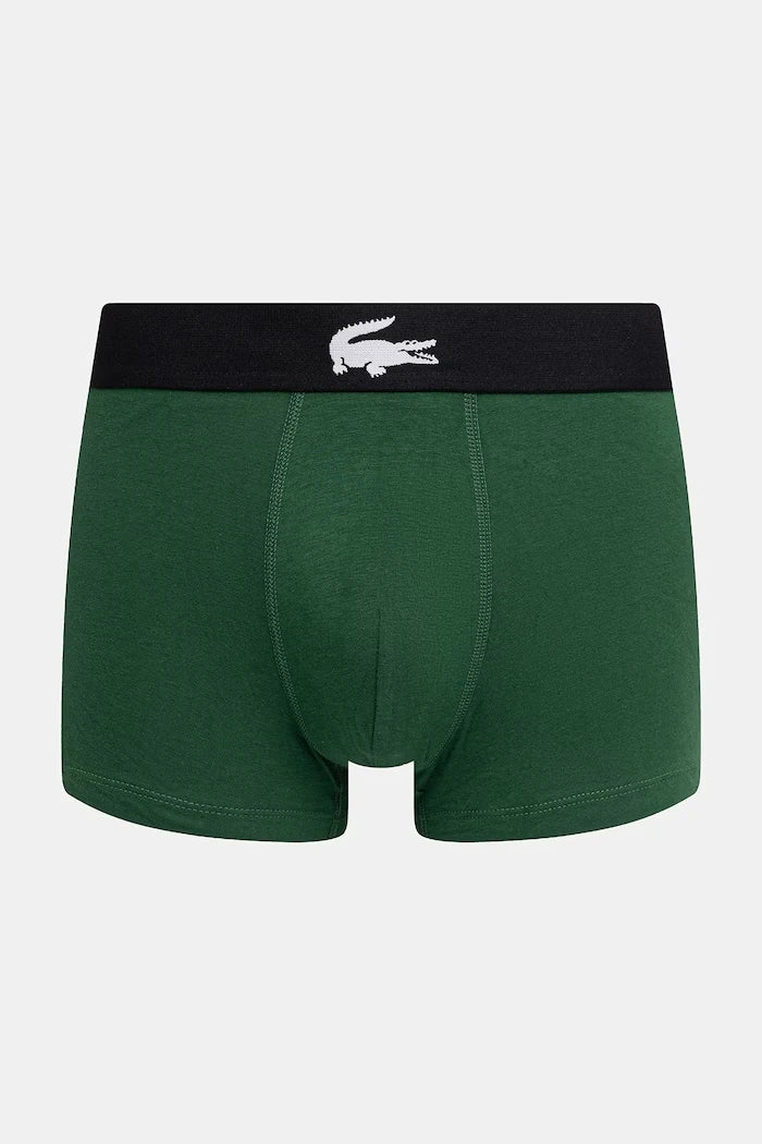Lacoste erkek pamuklu elastan boxer 3'lü