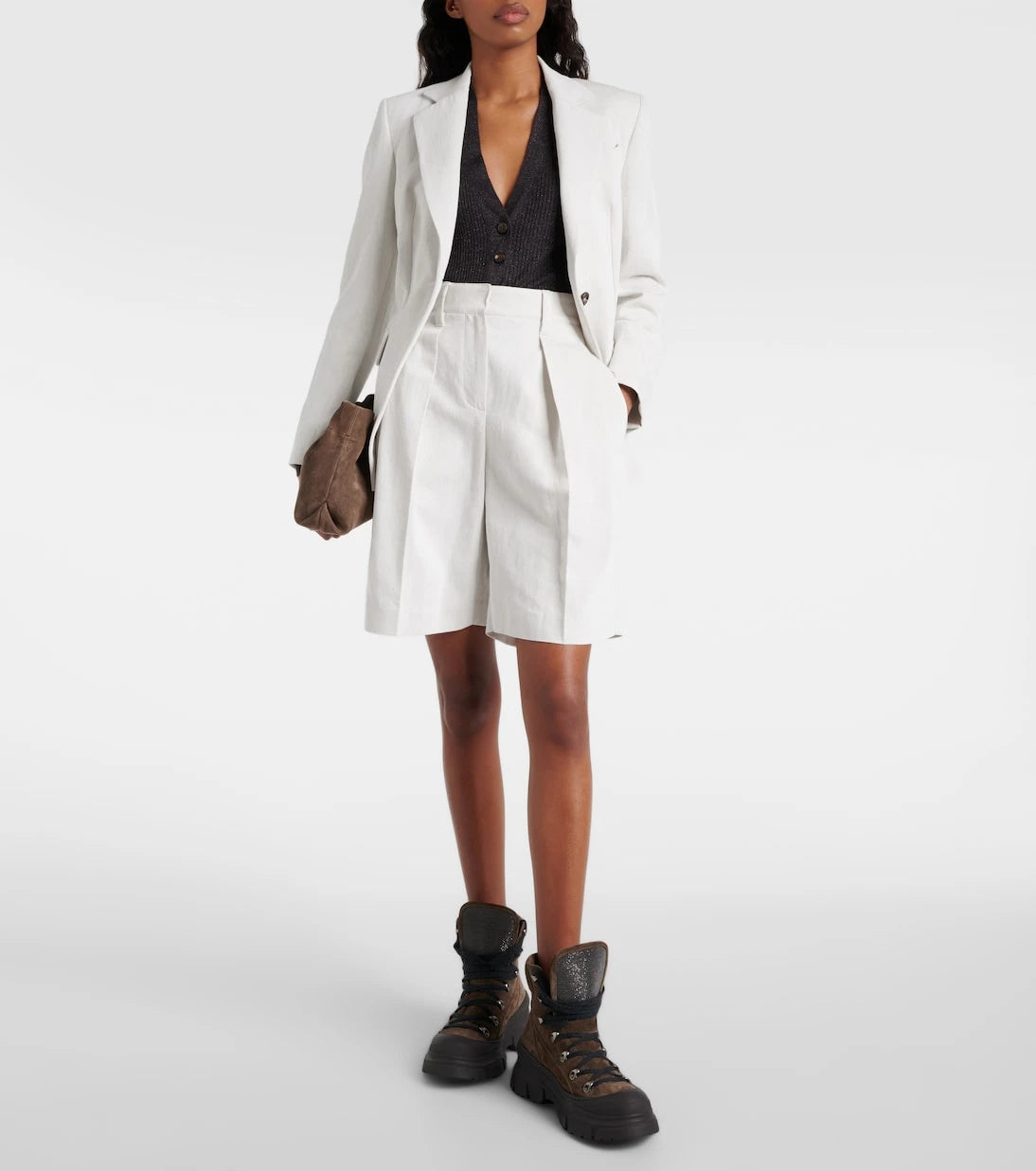 Brunello Cucinelli - Cashmere and silk-blend cardigan