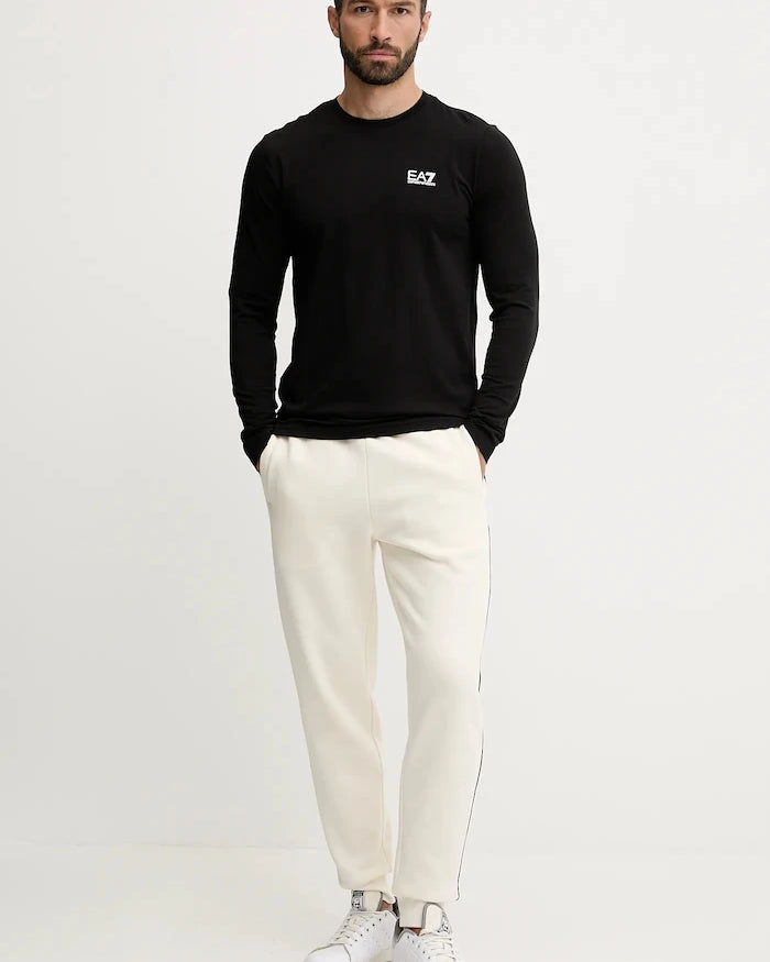 EA7 Emporio Armani Uzun Kollu Erkek Pamuklu Bluz