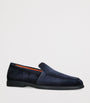 Santoni Suede Malibu Loafers