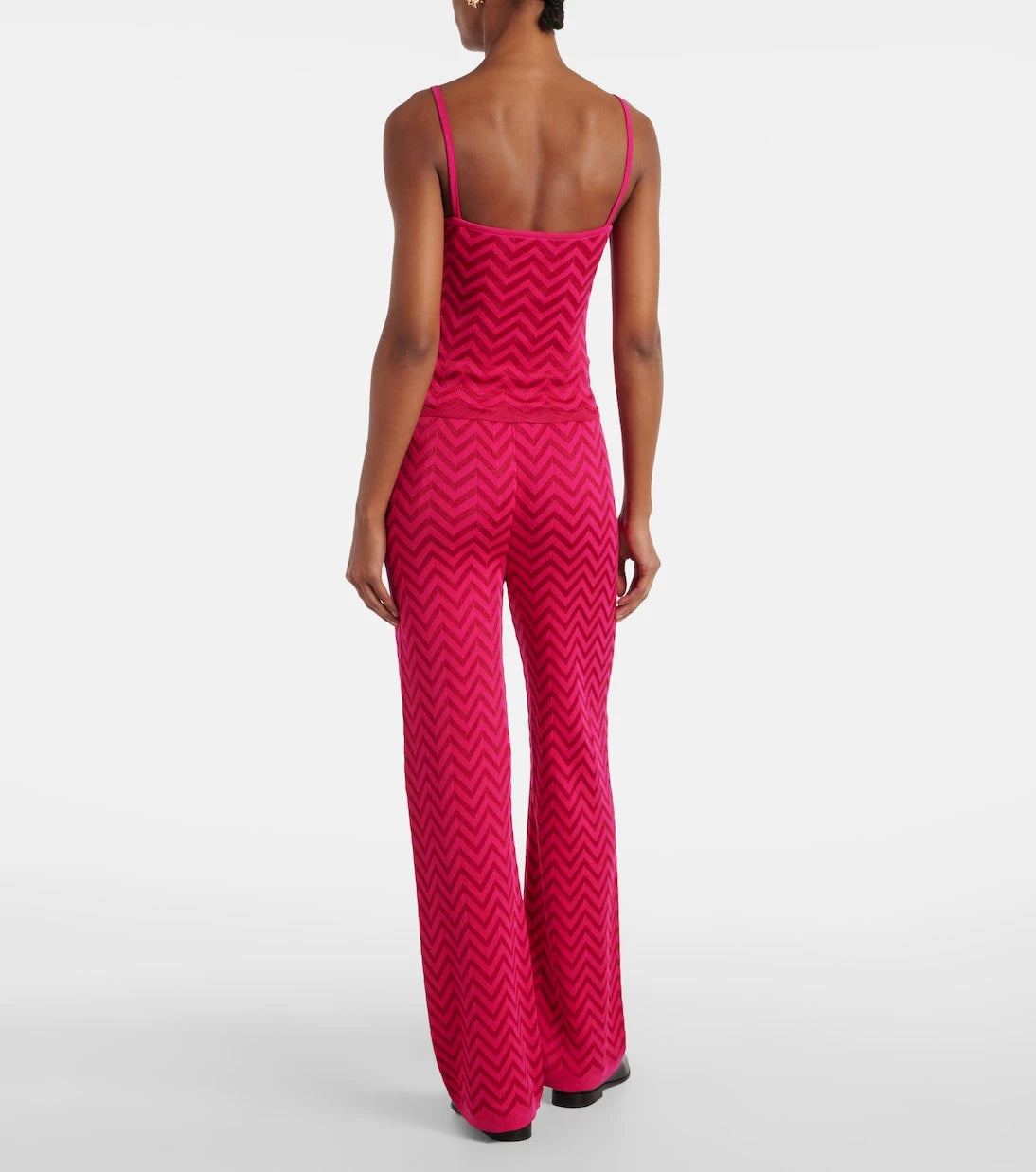 Missoni - Zig Zag cotton-blend tank top