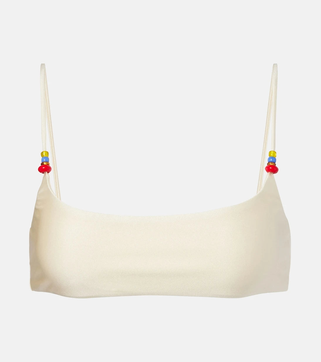 Jade Swim - Muse beaded bikini top