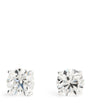 White Gold and Diamond Stud Earrings (1.00ctw)