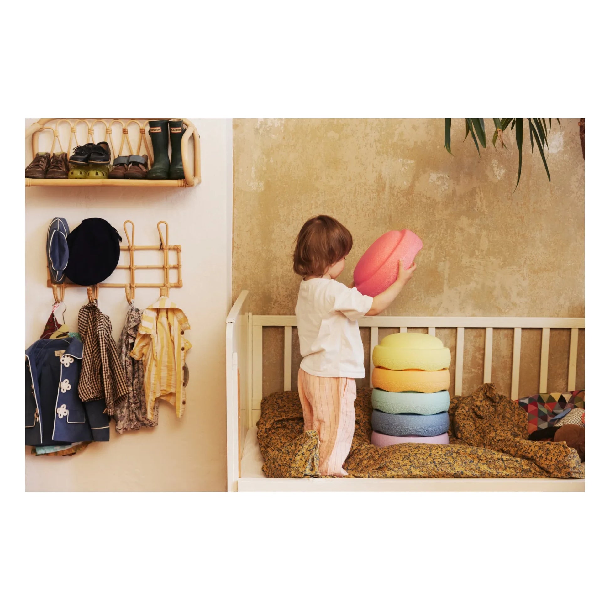 Stapelstein - Original rainbow | Pastel