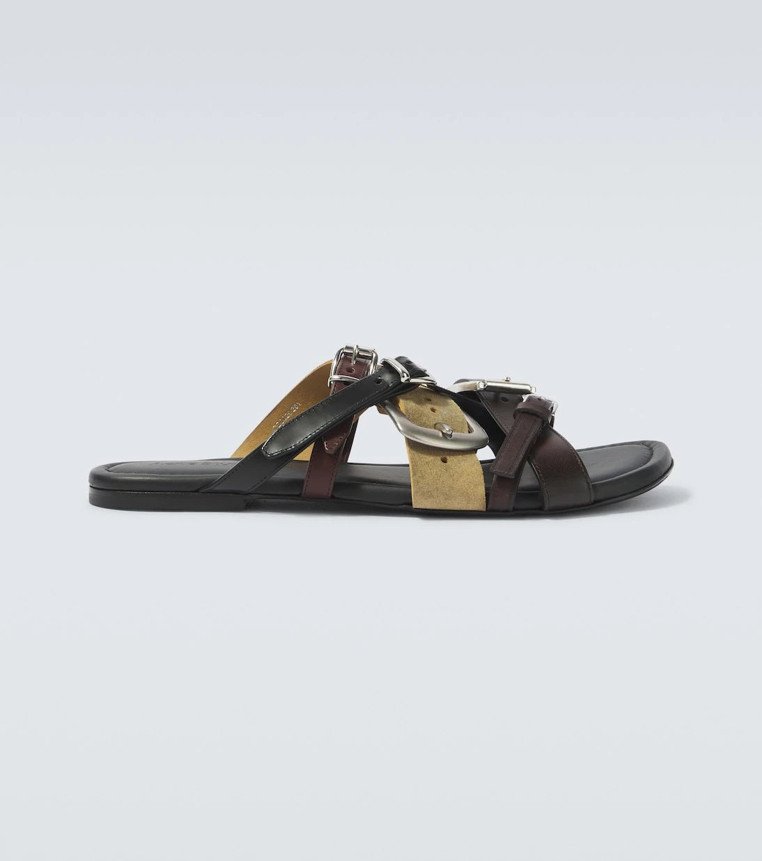 Acne Studios - صنادل جلدية