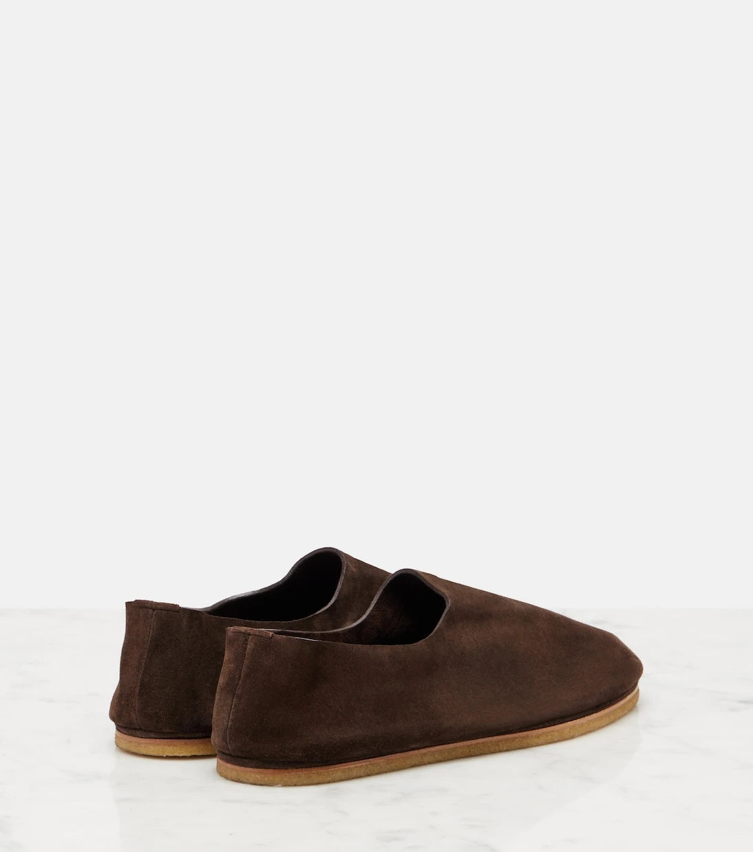The Row - Perrick suede ballet flats