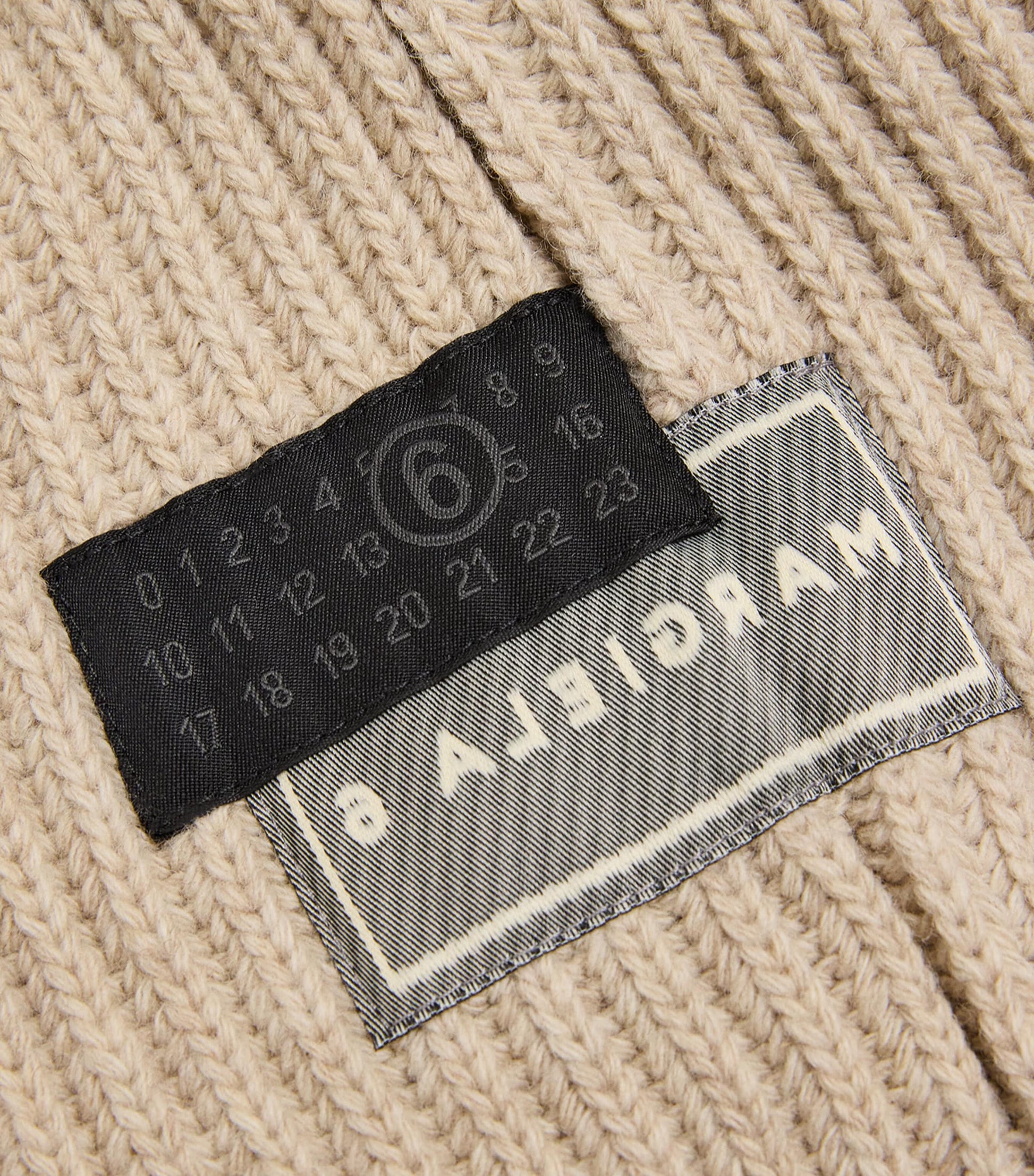 MM6 Maison Margiela Wool-Blend Distressed Balaclava