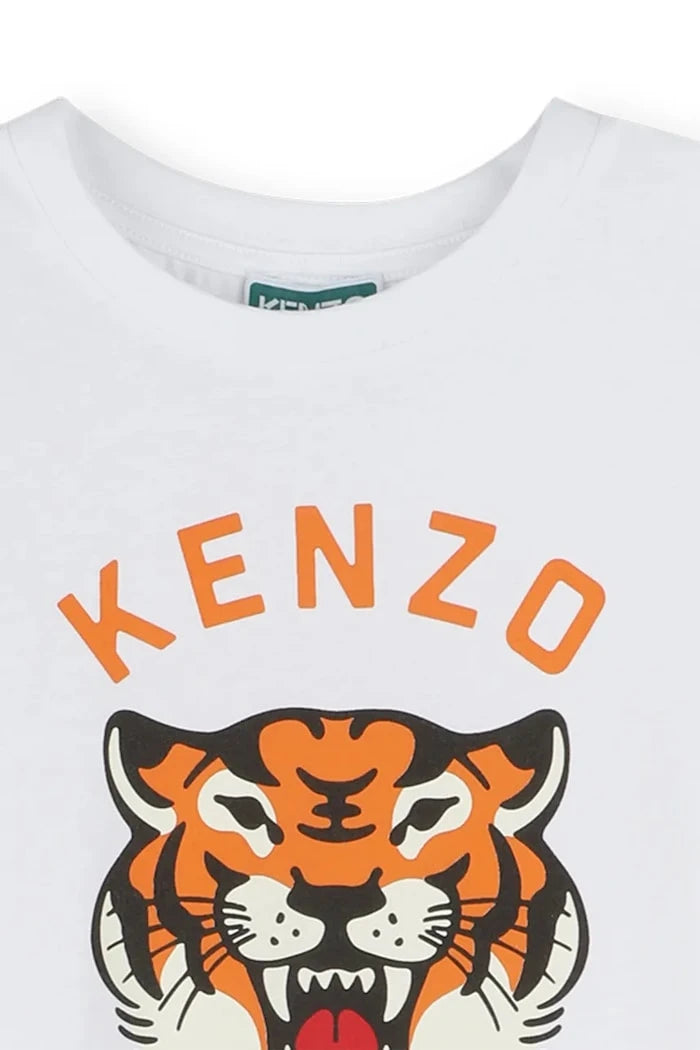 Kenzo Kids Çocuk Pamuklu Elbise