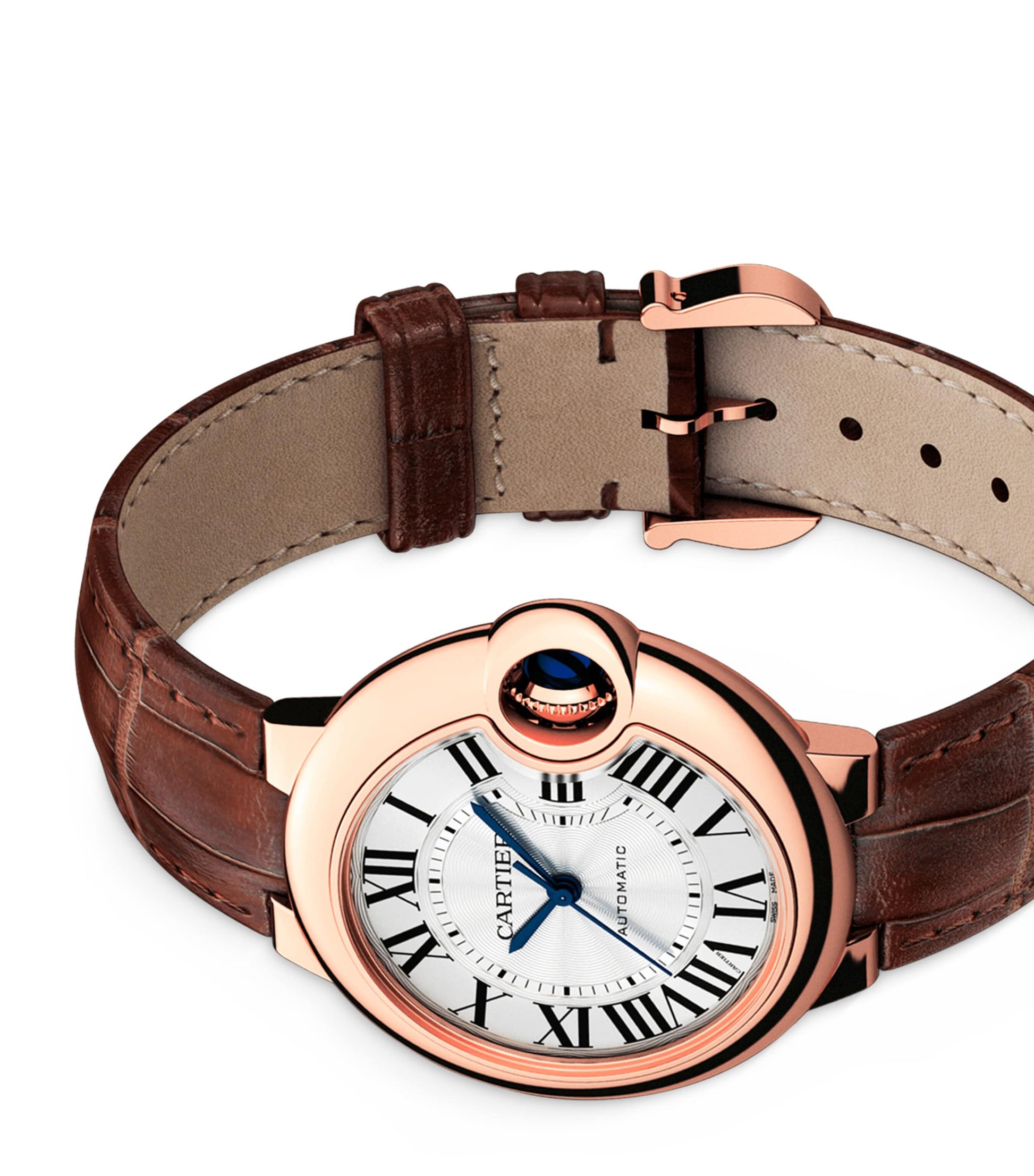 Rose Gold Ballon Bleu de Cartier Watch 33mm