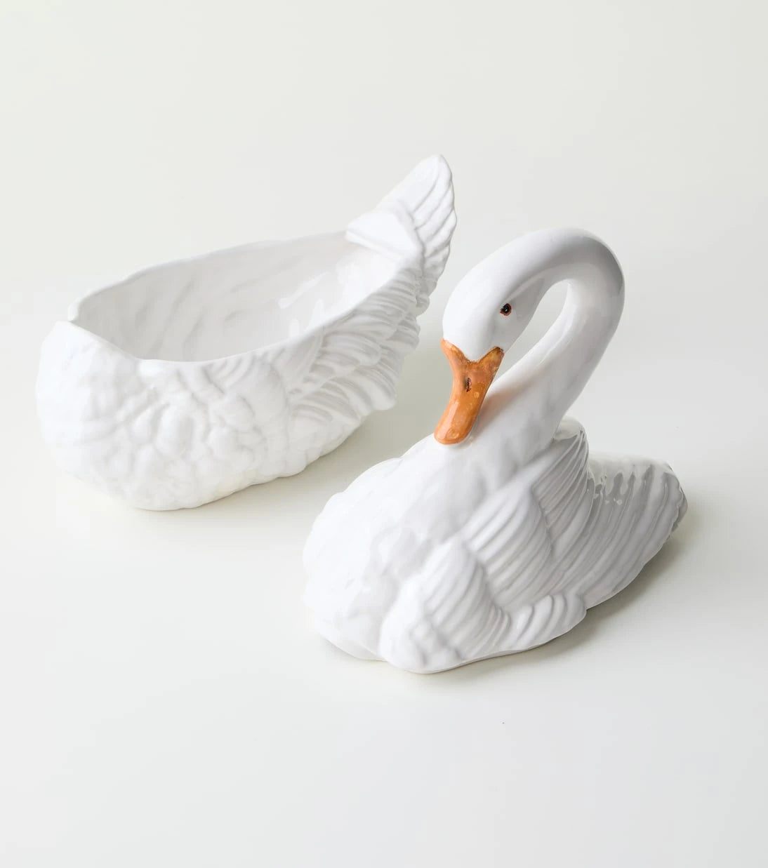 Bitossi - Swan ceramic soup tureen