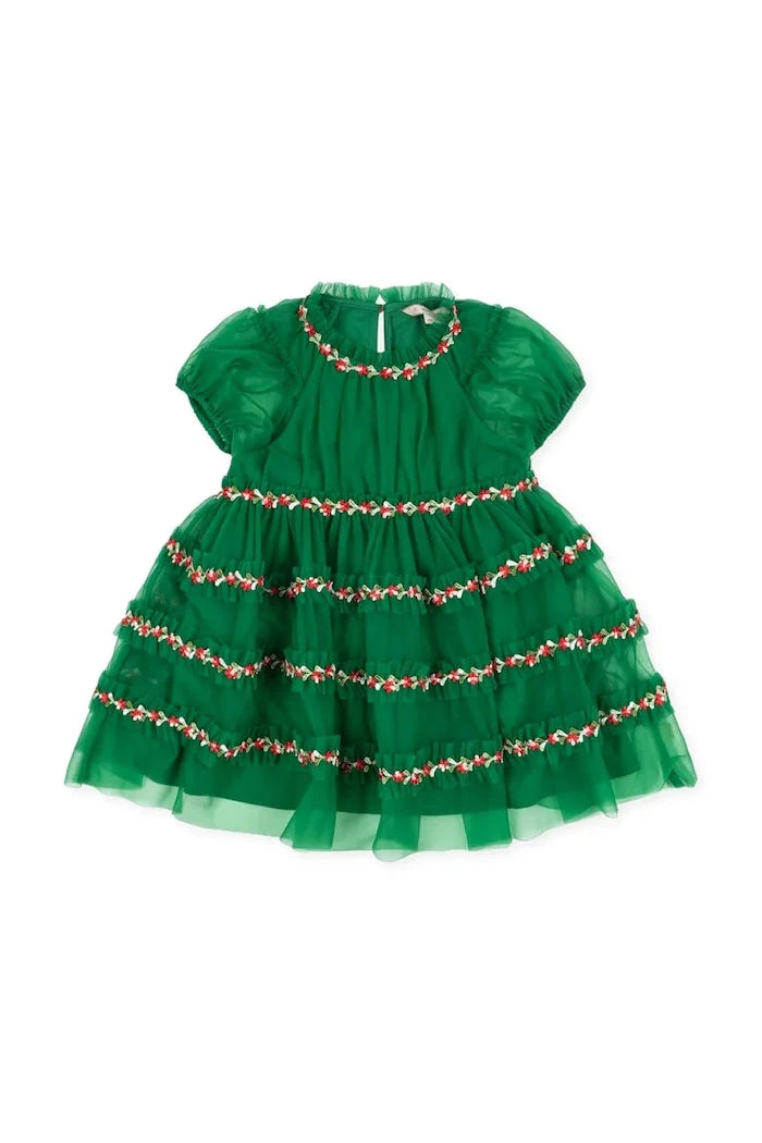 Konges Sløjd babydoll elbise JOELLE DRESS