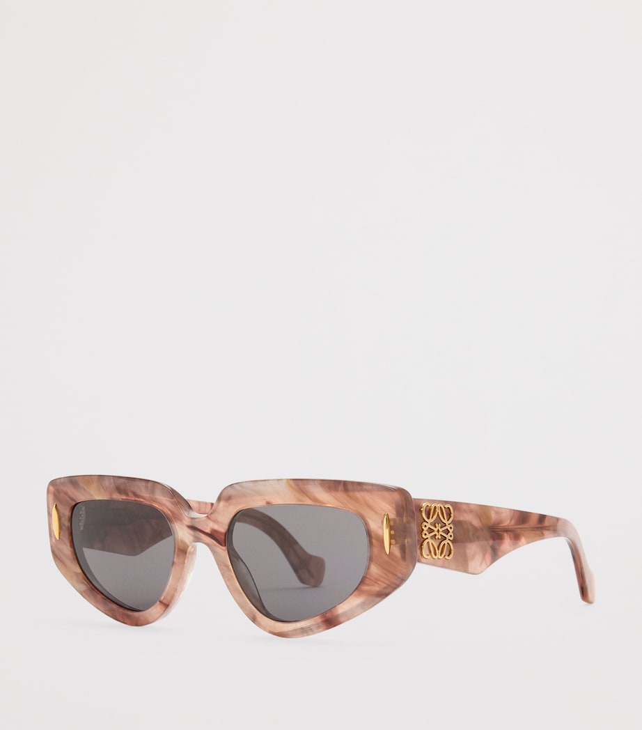 Pink Small Butterfly Screen Sunglasses