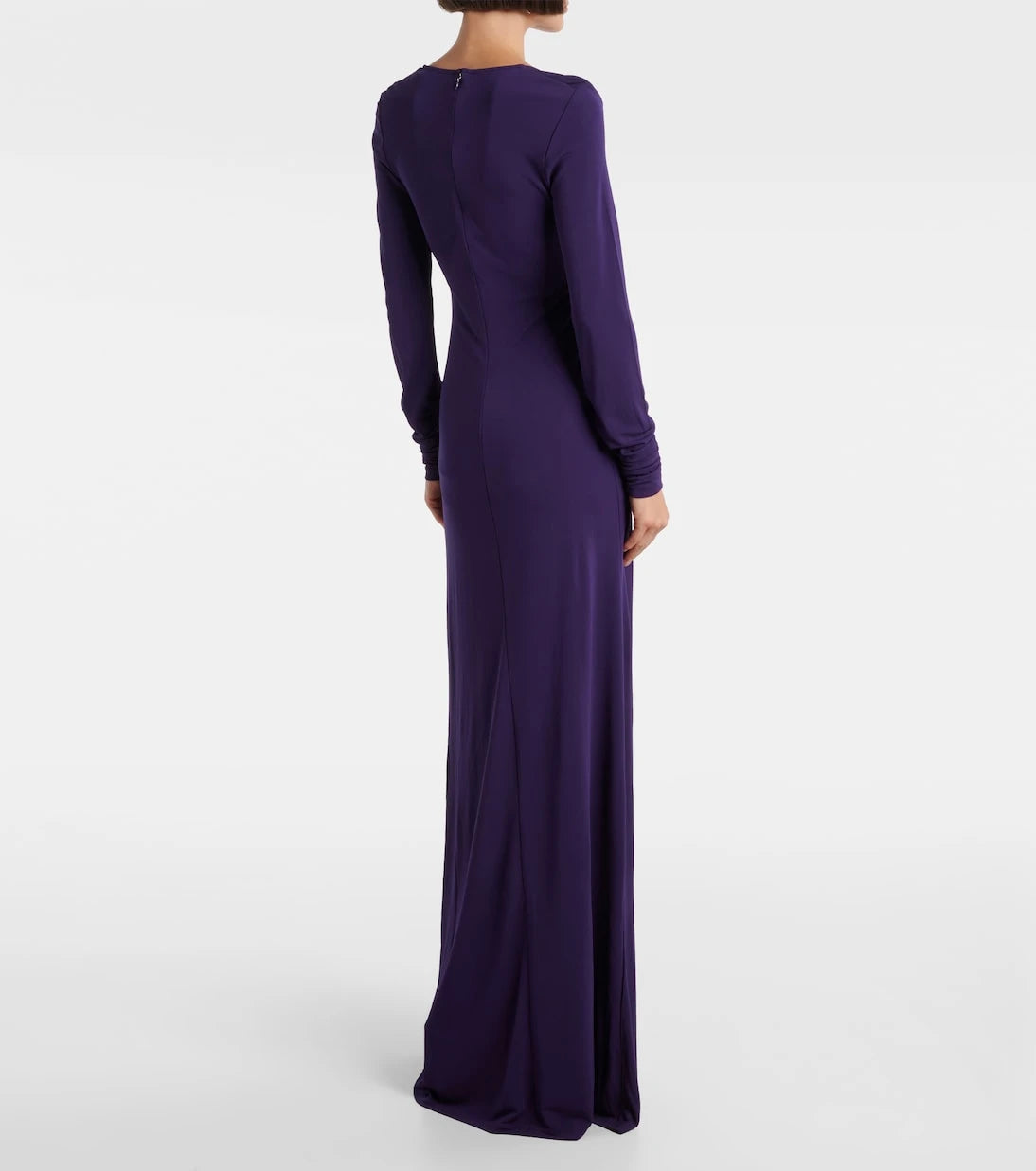Christopher Esber - Arced Palm cutout gathered gown