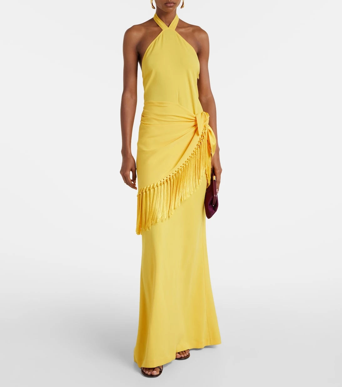 Taller Marmo - Meteora open-back crêpe cady gown
