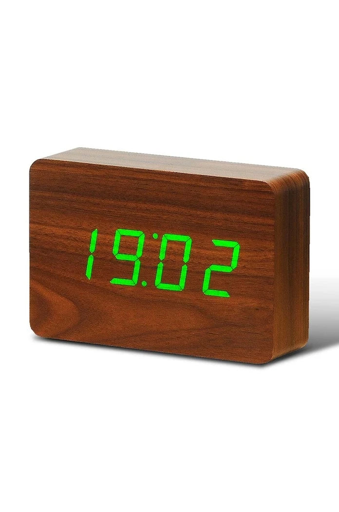 Gingko Design Brick Click Clock Masa Saati