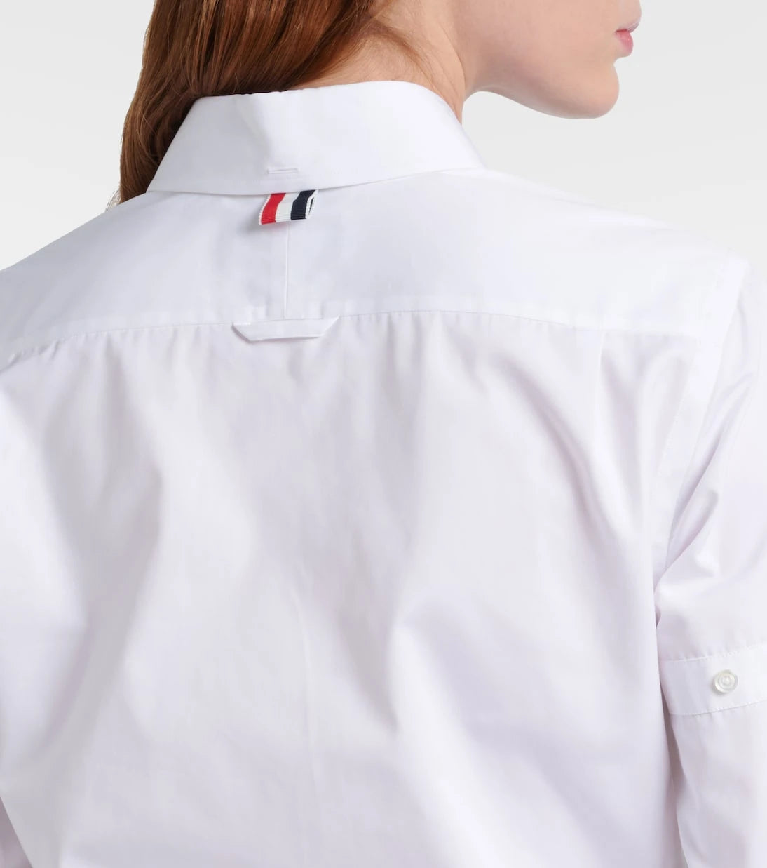Thom Browne - Logo cotton shirt