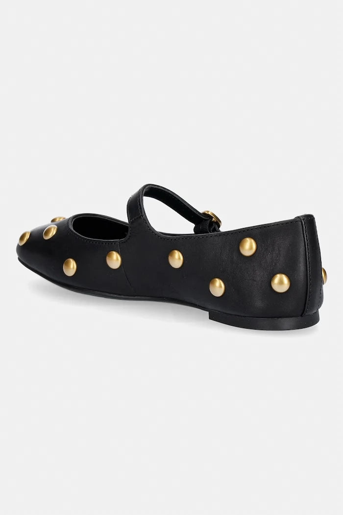 MICHAEL Michael Kors балеринки от кожа Nellie Flex Ballet