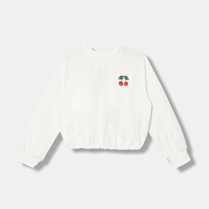 United Colors of Benetton çocuk pamuklu sweatshirt