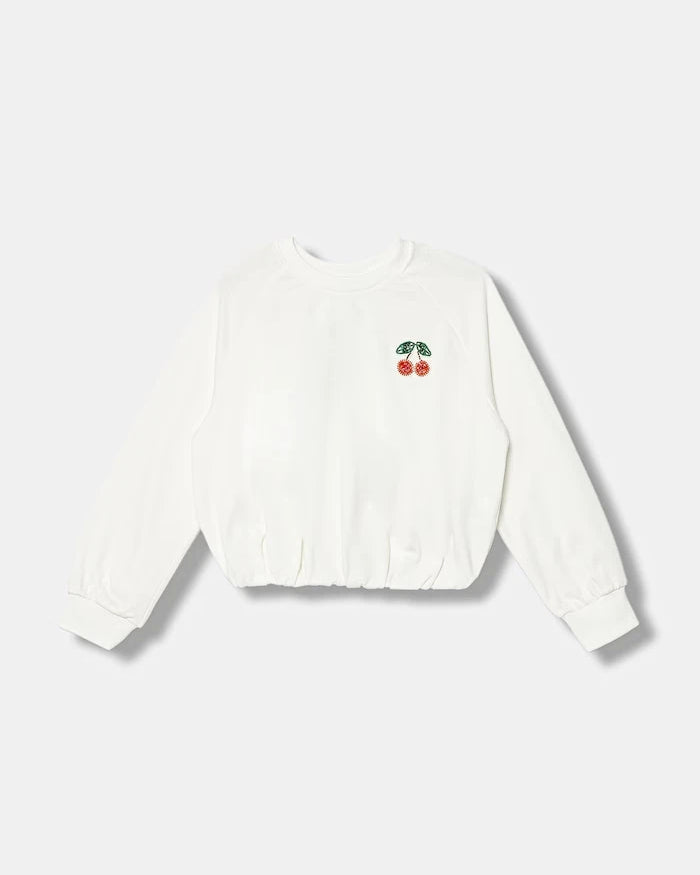 United Colors of Benetton çocuk pamuklu sweatshirt