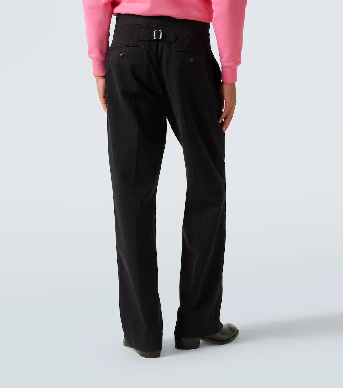 Tom Ford - Cotton drill wide-leg pants