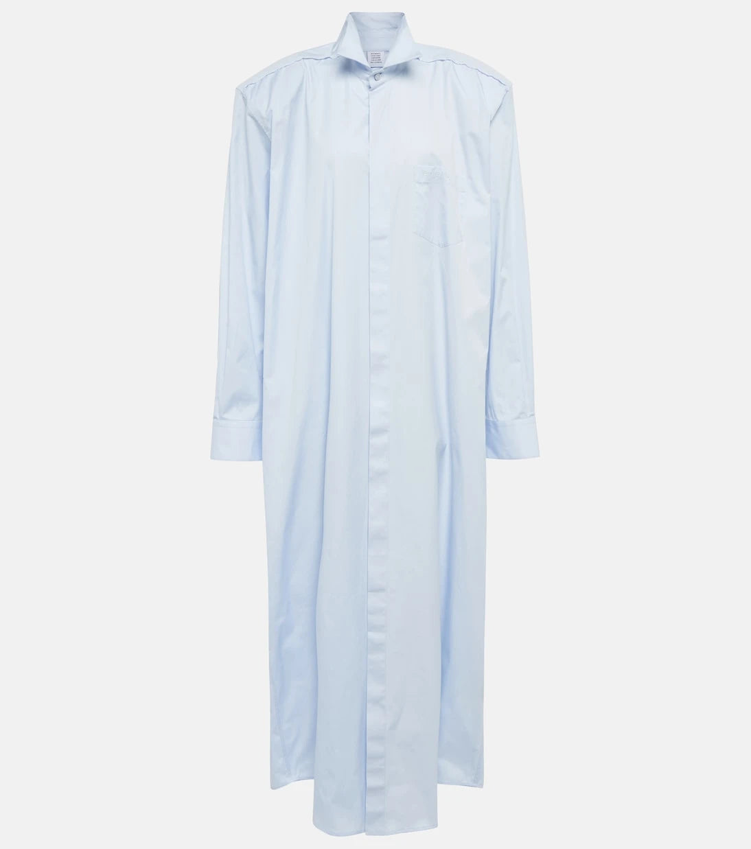 Vetements - Deconstructed cotton shirt dress