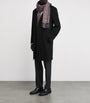 Canali Black Wool-Cashmere Overcoat