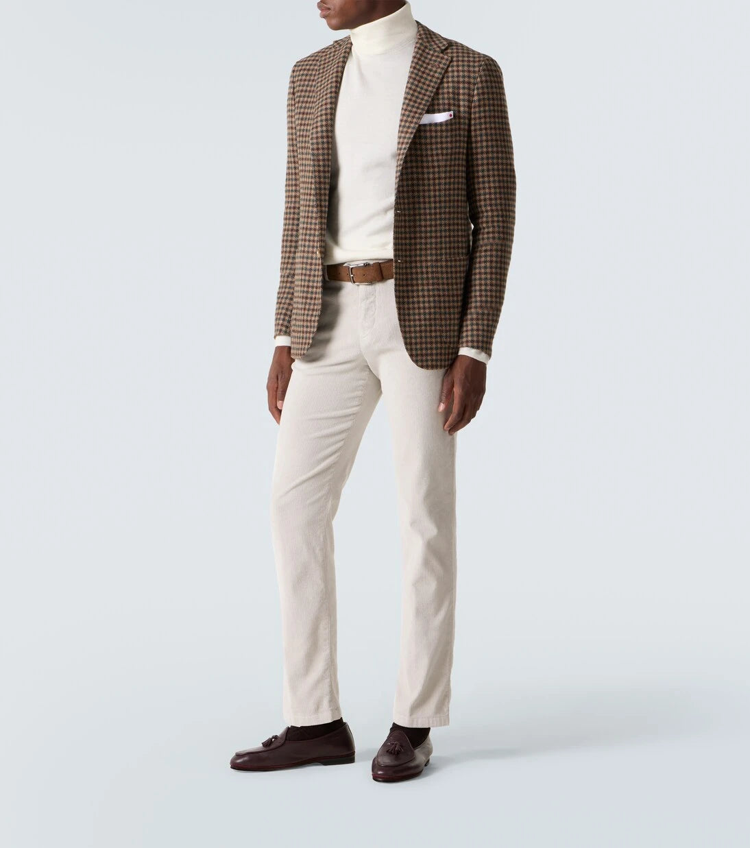 Kiton - بنطال كوردروي بخلطة القطن