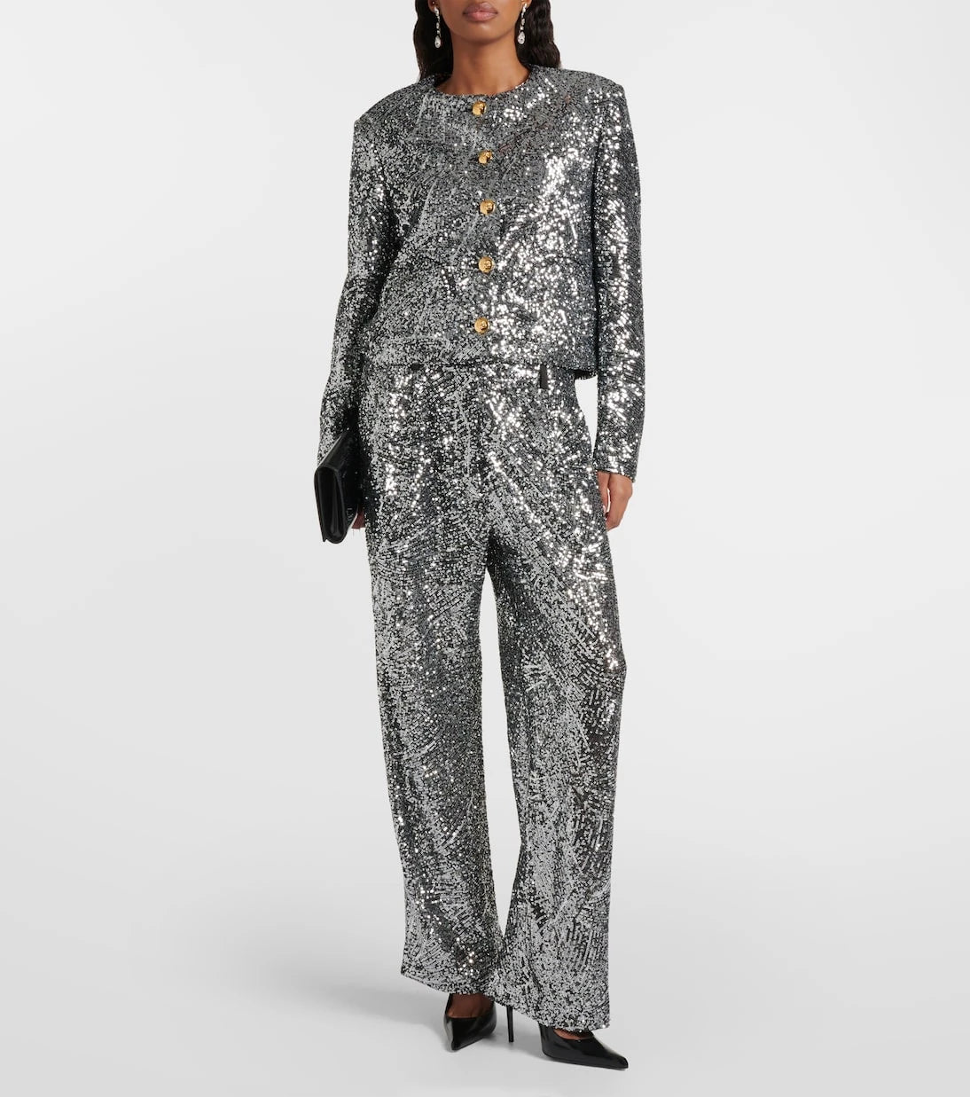 Blazé Milano - Fox sequined straight pants