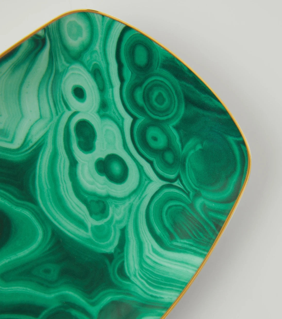 L'Objet - Malachite Small decorative tray