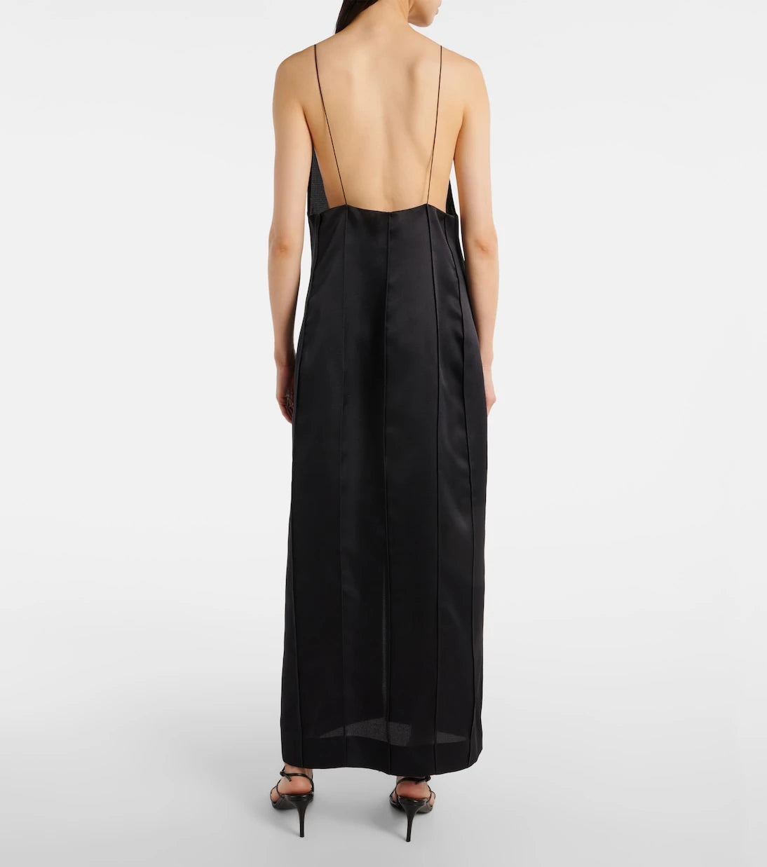 Khaite - Tully silk gazar slip dress