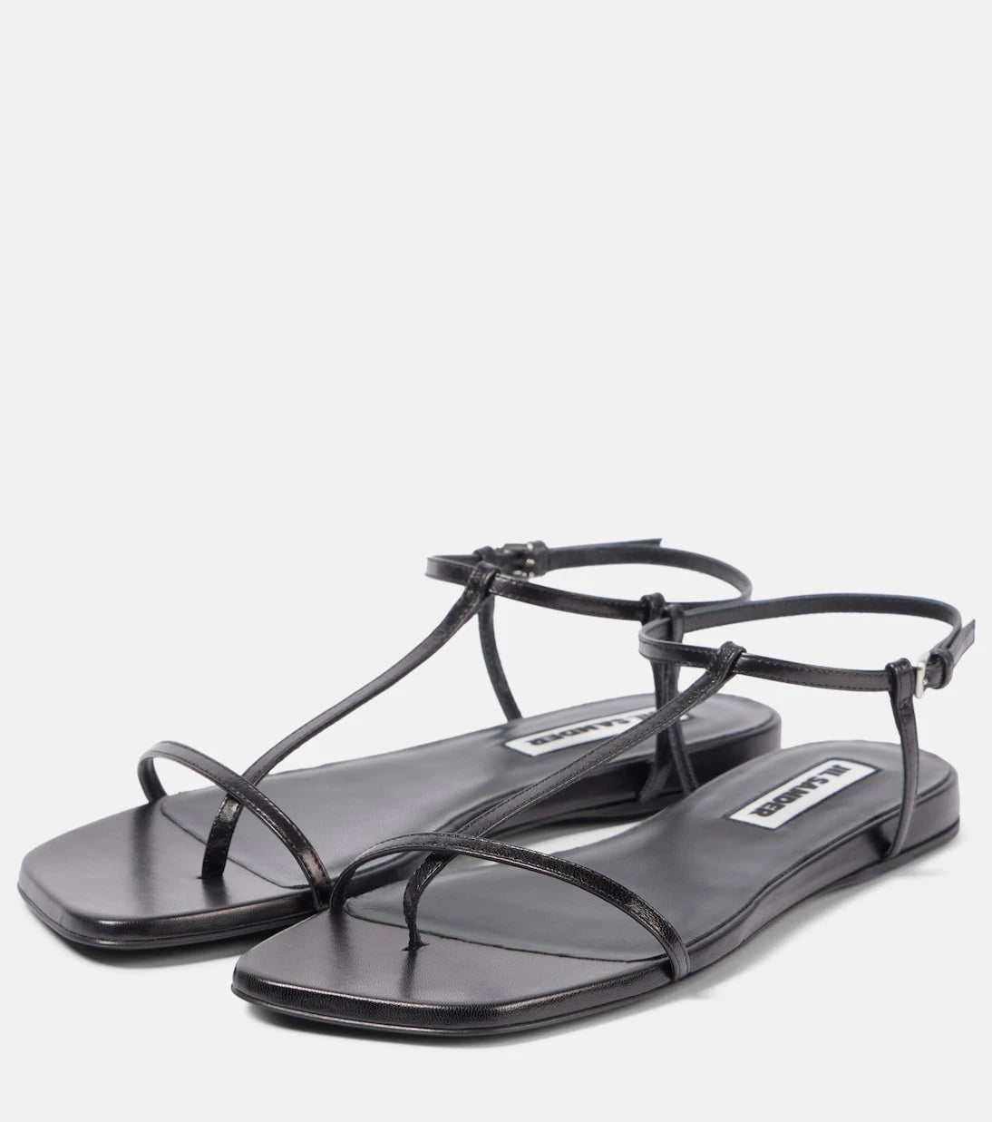 Jil Sander - Leather thong sandals