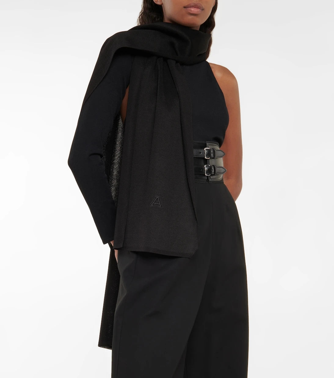 Alaïa - Embroidered scarf