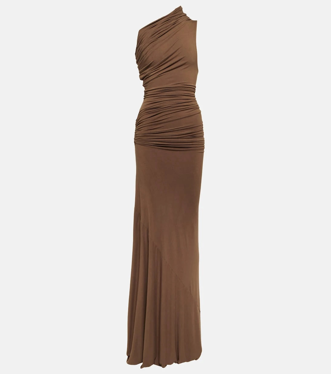 Entire Studios - Draped one-shoulder jersey gown