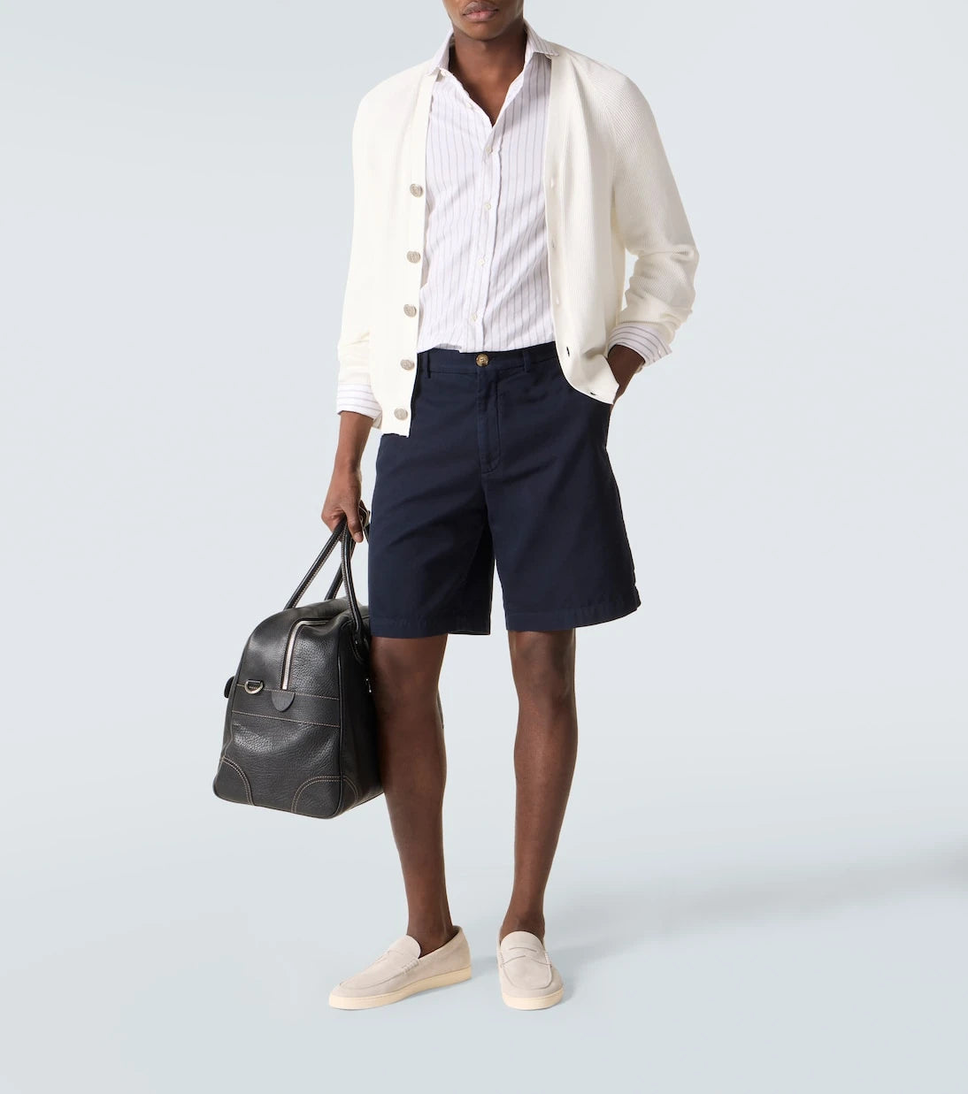Brunello Cucinelli - Ribbed-knit cotton cardigan