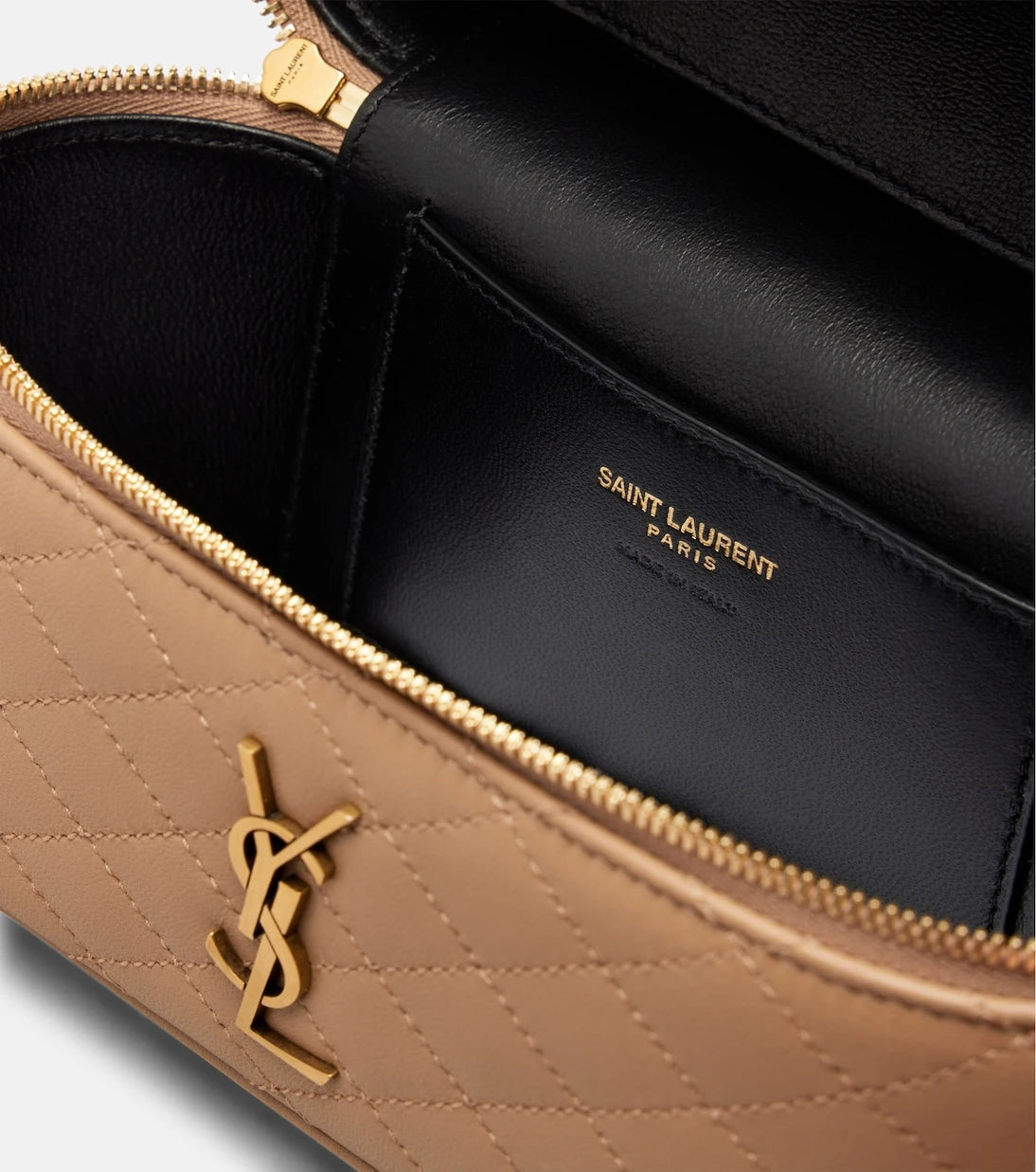 Saint Laurent - Gaby quilted leather vanity bag