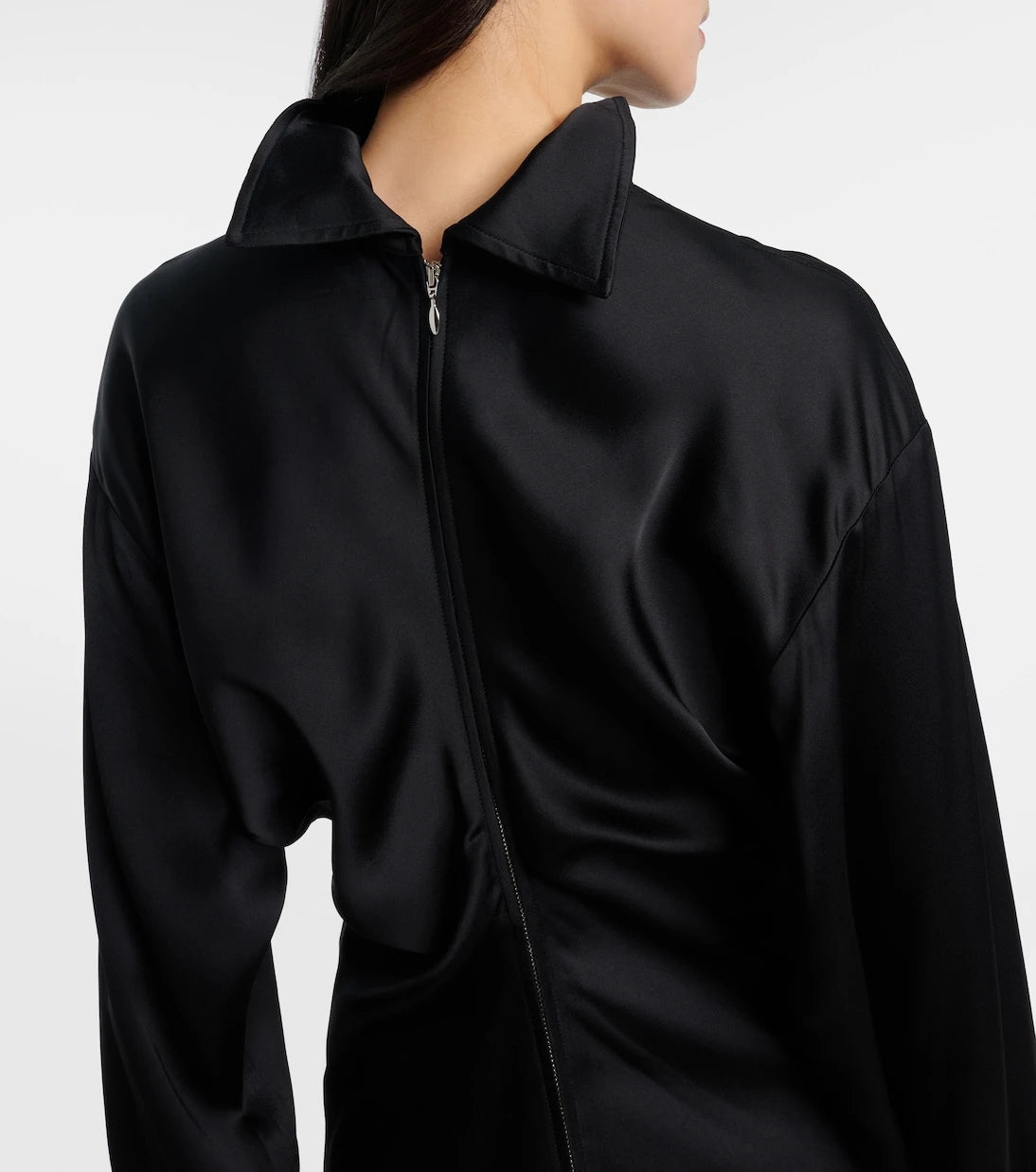 Toteme - Gathered satin top