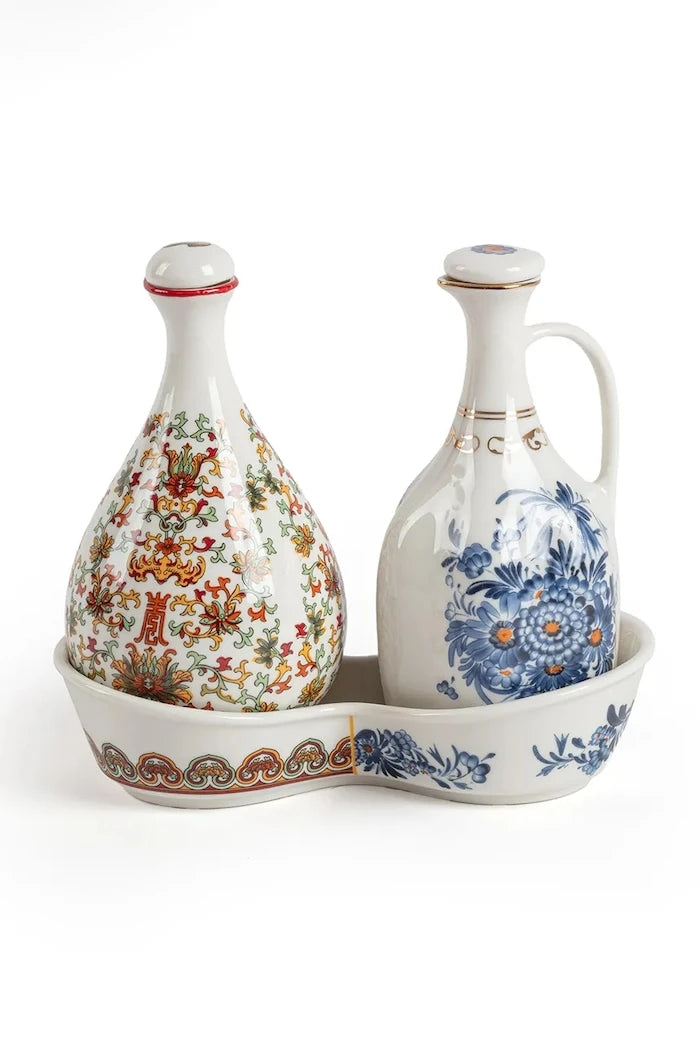 Seletti Theleme 18 cm Zeytinyağı ve Sirke Şişesi