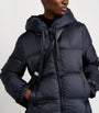 Max Mara Blue The Cube Quilted Parka