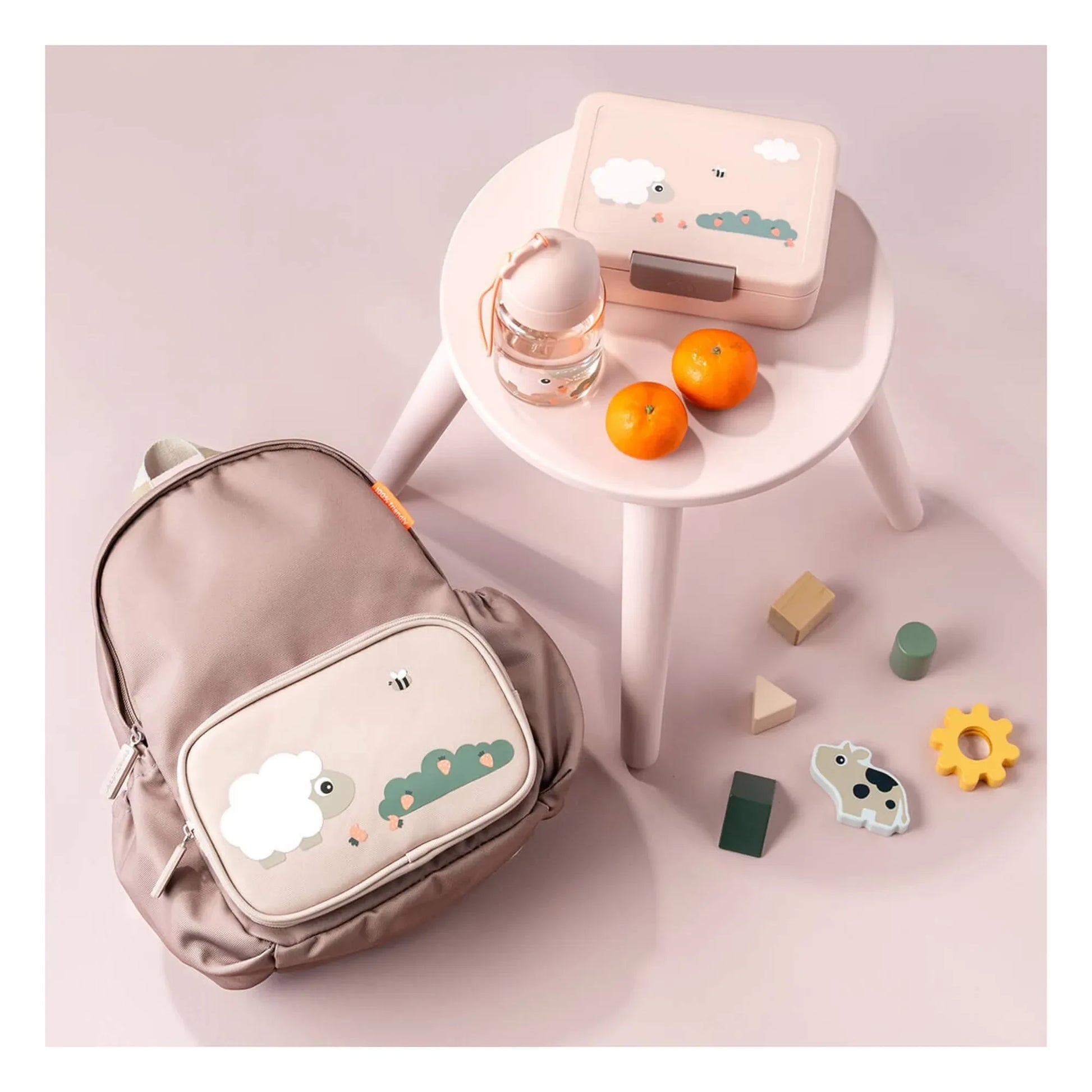 Done by deer - Tiny Farm backpack | Pink