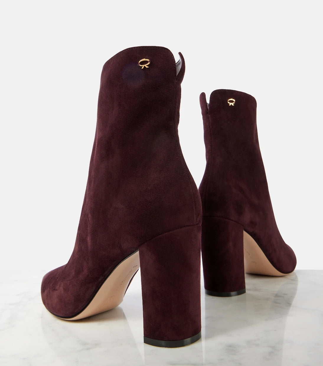 Gianvito Rossi - Lyell suede ankle boots