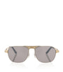 Rectangular Aviator Sunglasses