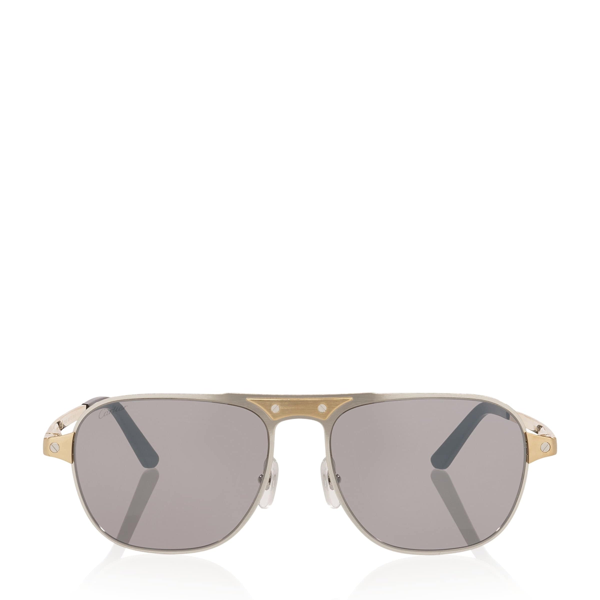 Rectangular Aviator Sunglasses