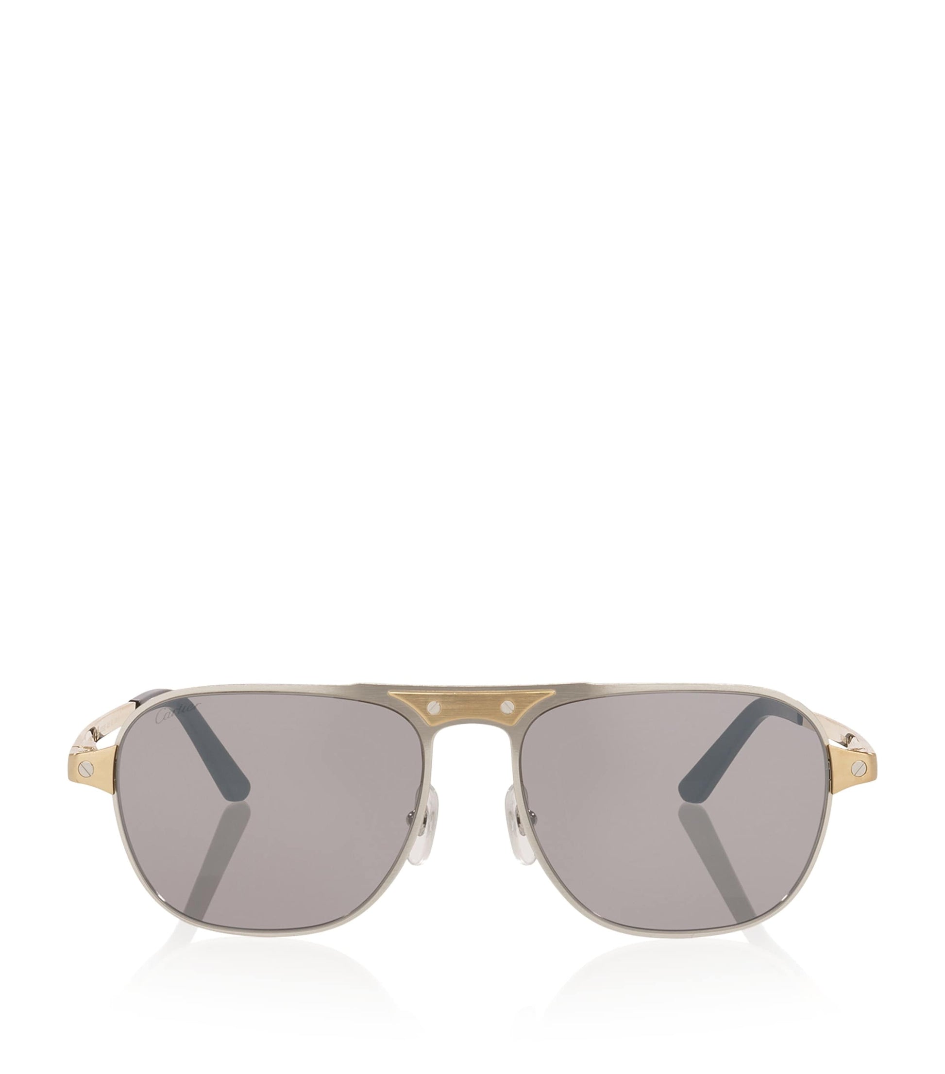 Rectangular Aviator Sunglasses