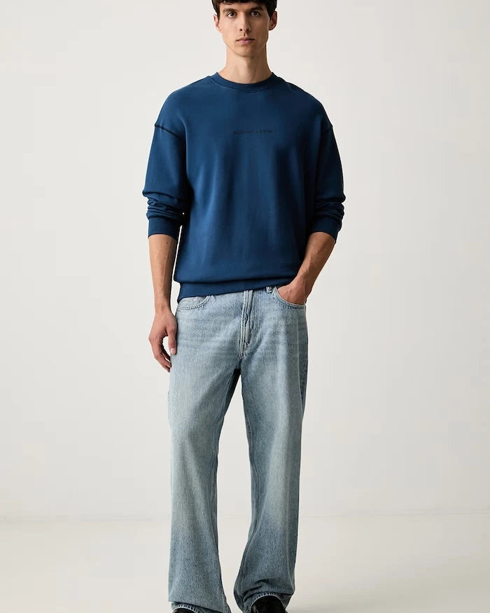 Scotch & Soda erkek kapüşonlu pamuklu sweatshirt